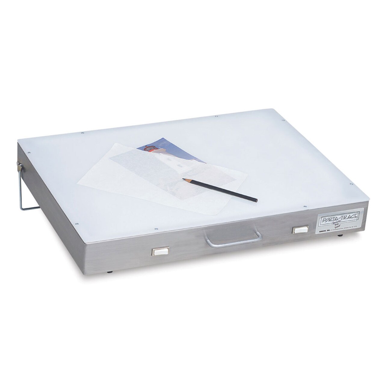 Gagne Porta-Trace LED Light Box - 11" x 18", 12 LED Modules, Stainless Steel Frame